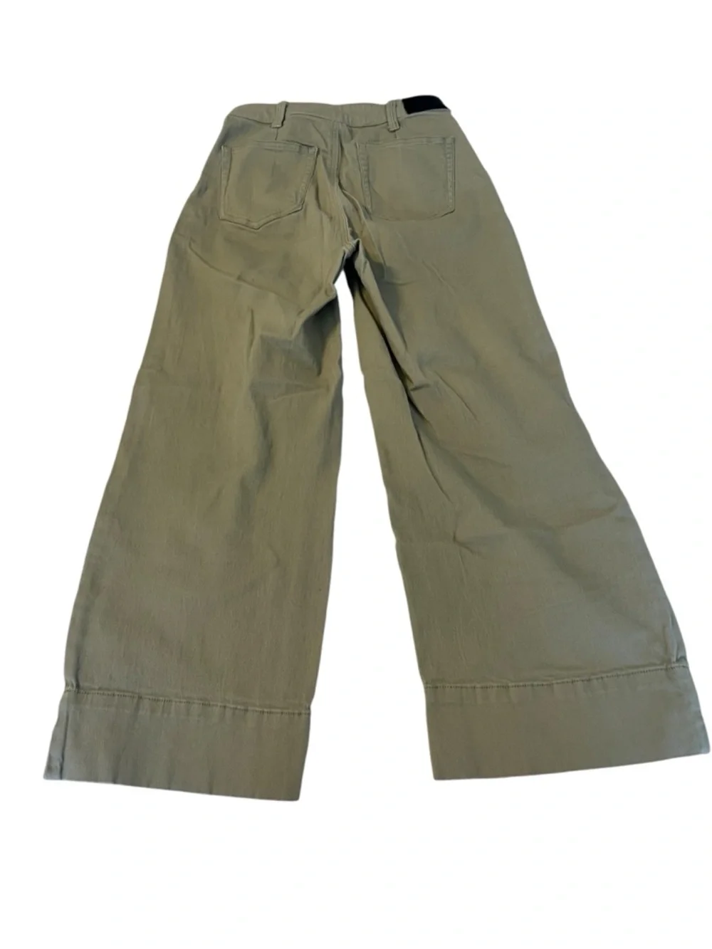 BCBGeneration Sage High Rise Wide Leg Crop Pants Minimalist Chic Casual 24 - Picture 3 of 10